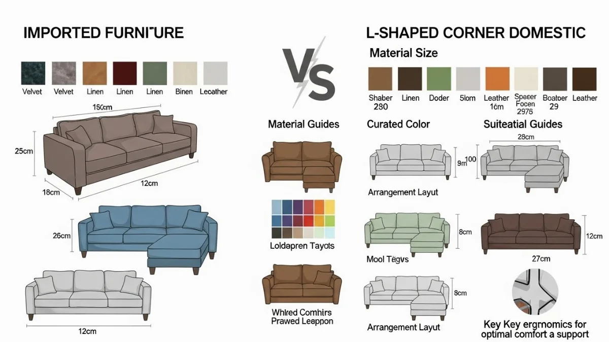 Kinh nghiệm chọn sofa góc L phù hợp không gian