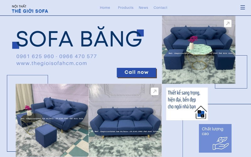 sofa băng