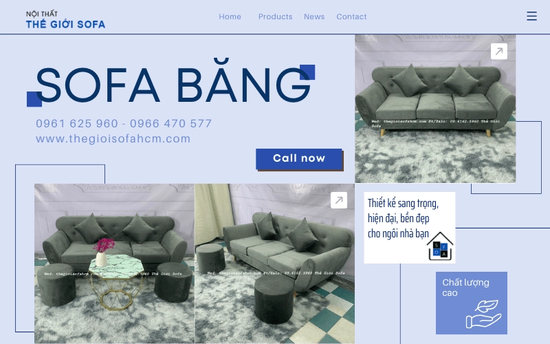 sofa băng