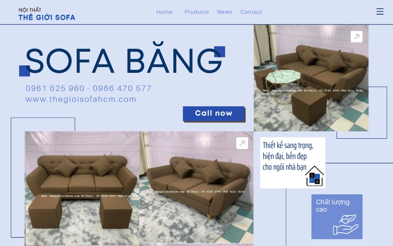 sofa băng
