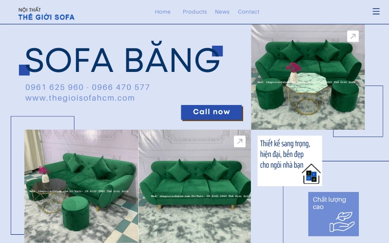 sofa băng