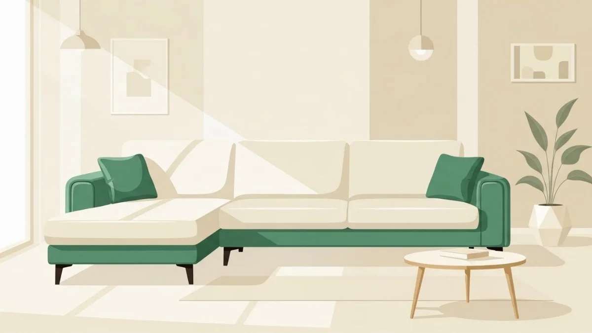 Các loại chất liệu và kiểu dáng sofa góc chữ L