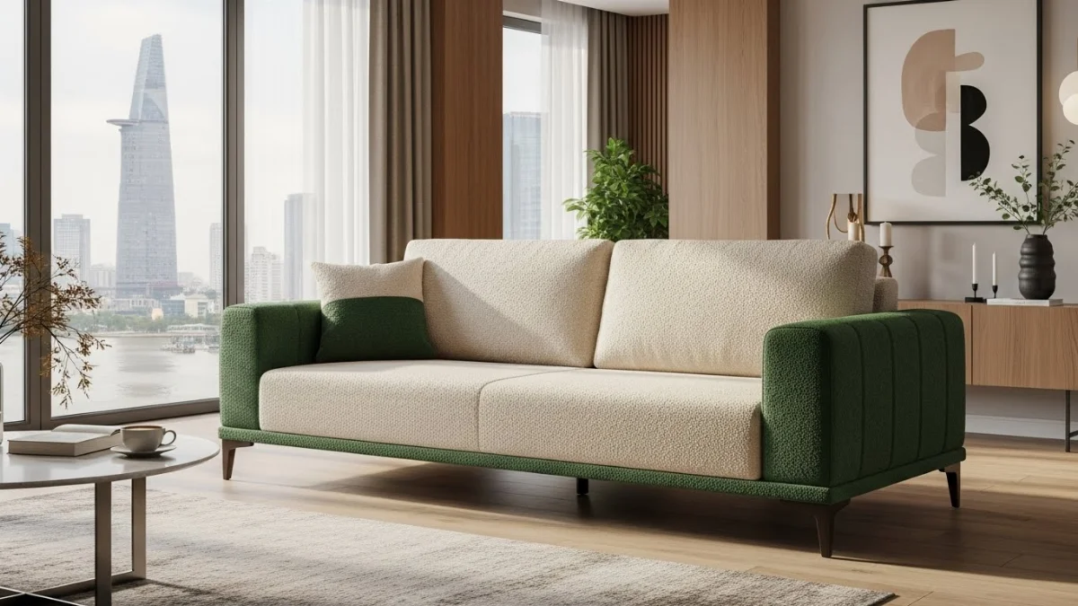 sofa đơn đẹp hiện đại cho không gian căn hộ nhỏ