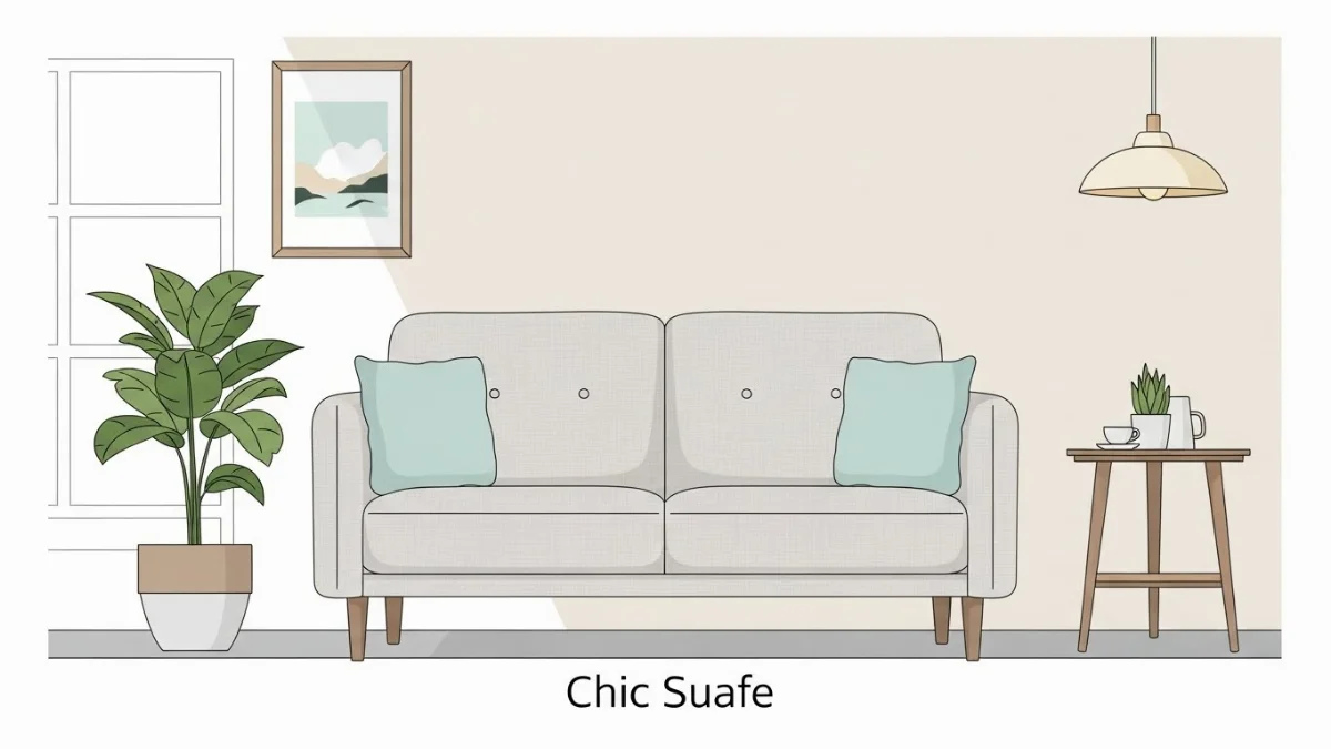 Ghế sofa đơn cafe bọc da màu nâu phong cách vintage sang trọng