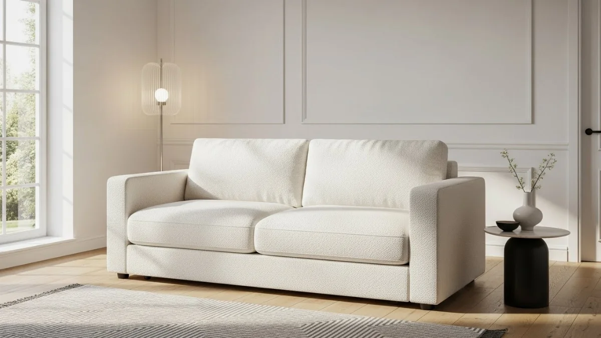 Vệ sinh sofa đơn bọc vải nỉ đúng cách giữ độ bền