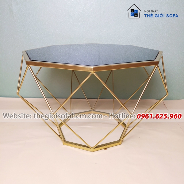 BÀN TRÀ LỤC GIÁC HÌNH KIM CƯƠNG​​​​​​​ 