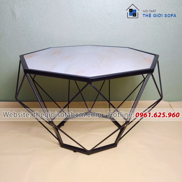 BÀN TRÀ LỤC GIÁC HÌNH KIM CƯƠNG​​​​​​​ 