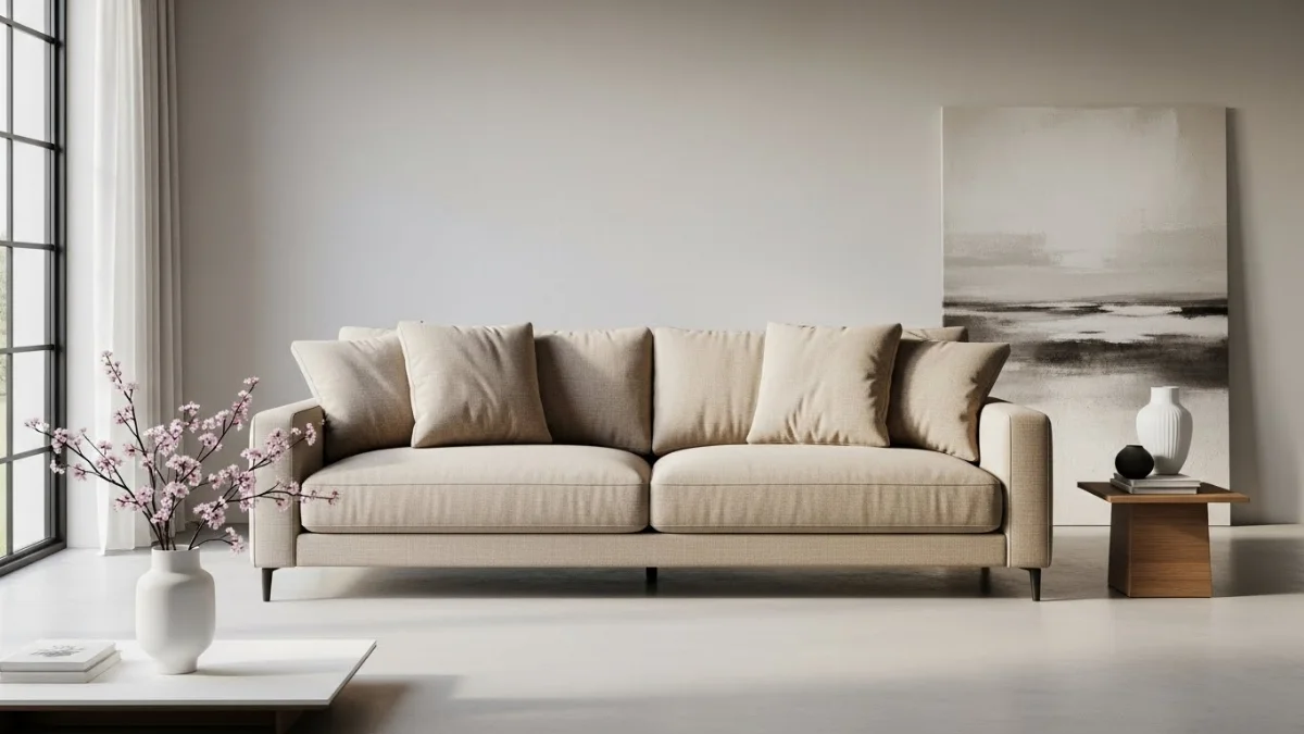 Kiểm tra khung gỗ sofa đơn chắc chắn, chất lượng cao