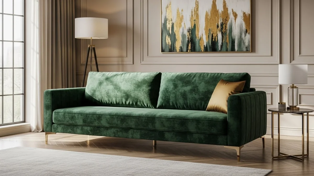 Ghế sofa đơn nhỏ gọn, thiết kế hiện đại, tối ưu cho căn hộ chung cư.