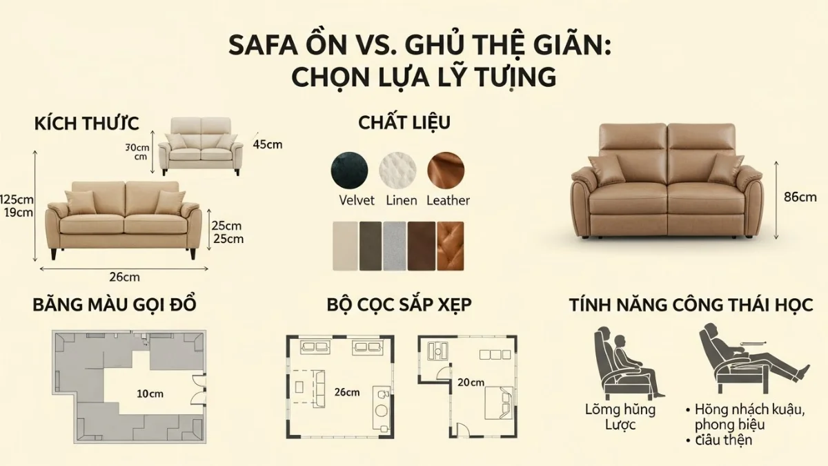 Ghế thư giãn kiểu dáng hiện đại màu nâu chất liệu da cao cấp