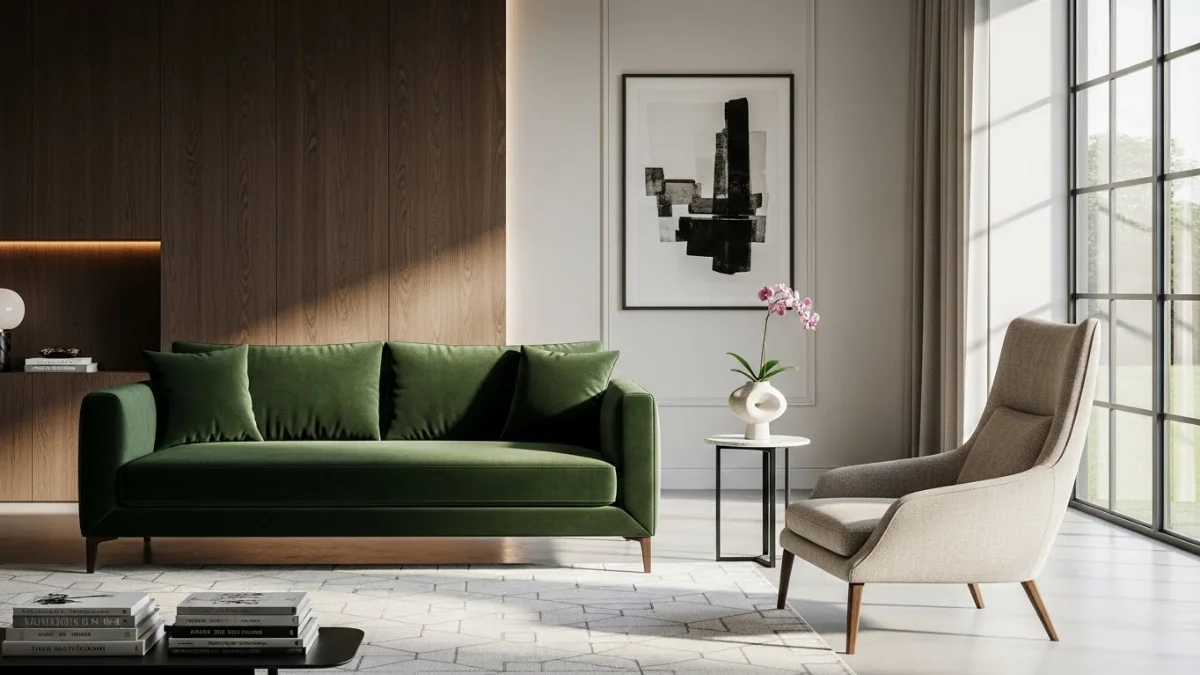 Sofa đơn nhỏ gọn hiện đại cho không gian phòng khách tiện nghi