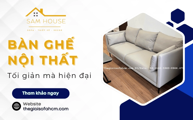 bàn ghế nội thất
