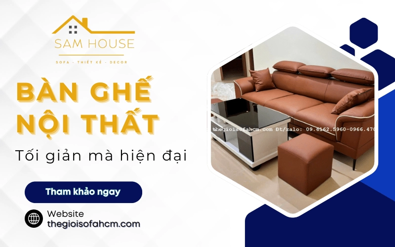 bàn ghế nội thất