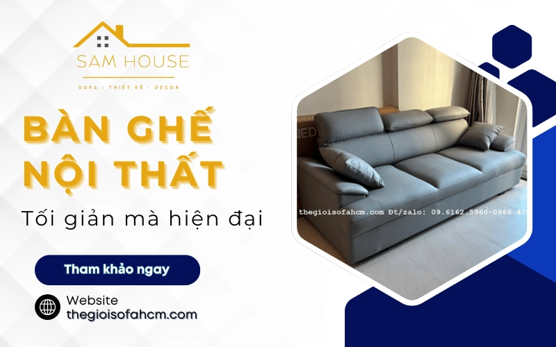 bàn ghế nội thất