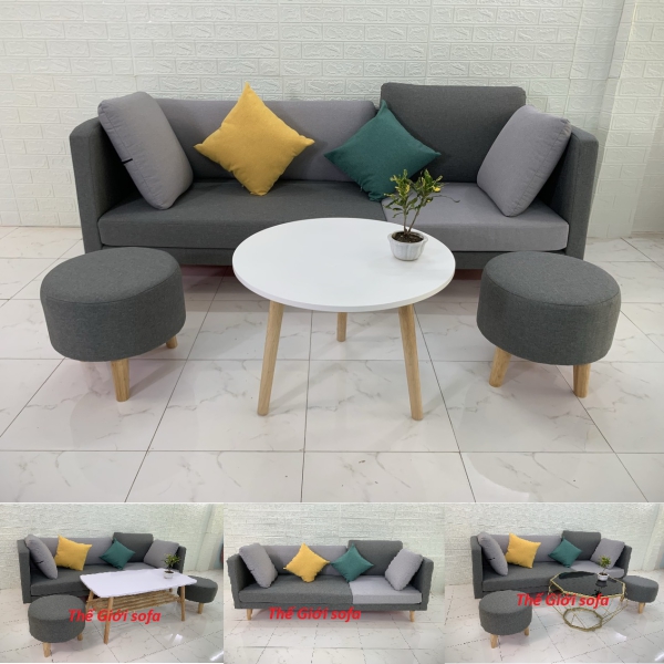 SOFA BĂNG NỆM RỜI PHỐI  MÀU​​​​​​​ 