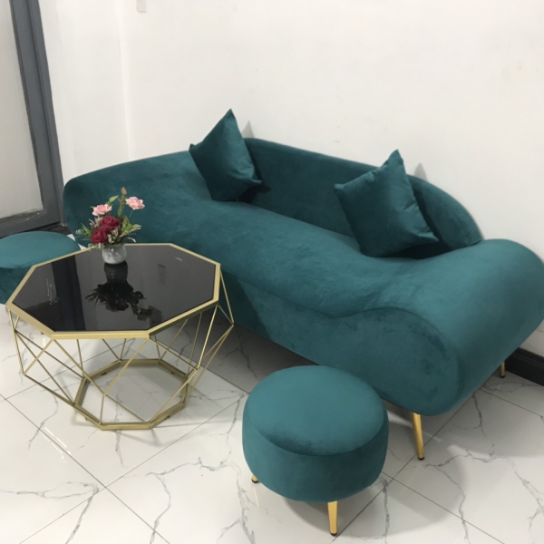  BỘ BÀN GHẾ SOFA BĂNG THUYỀN XANH CỔ VỊT​​​​​​​ 