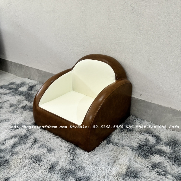 GHẾ SOFA BỌC DA CHO BÉ ĂN DẶM , THƯ GIẢNG , ĐỌC SÁCH​​​​​​​ 