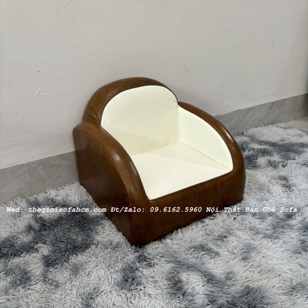 GHẾ SOFA BỌC DA CHO BÉ ĂN DẶM , THƯ GIẢNG , ĐỌC SÁCH​​​​​​​ 