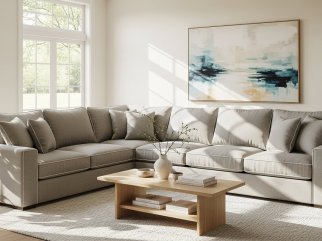 Chất Liệu Bọc Sofa Góc L Nào Bền Đẹp Nhất? Đánh Giá Chi Tiết Da, Nỉ, Vải