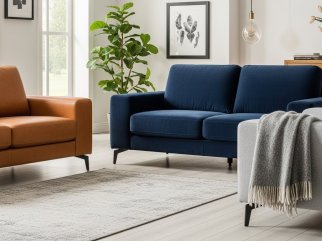 Sofa Đơn Nên Chọn Chất Liệu Nào? So Sánh Da, Nỉ, Nhung Chi Tiết