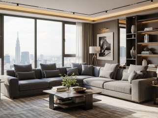 Sofa Góc L Hiện Đại: Giải Pháp Tiện Nghi, Tối Ưu Không Gian Phòng Khách Đẹp tại HCM & Quy Nhơn