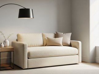 Sofa Đơn Cho Phòng Ngủ: Bí Quyết Bố Trí & Phối Màu Đẹp Hài Hòa