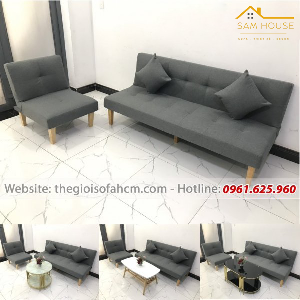 BỘ GHẾ SOFA SET GHẾ DÀI VÀ GHẾ ĐƠN BED​​​​​​​ 