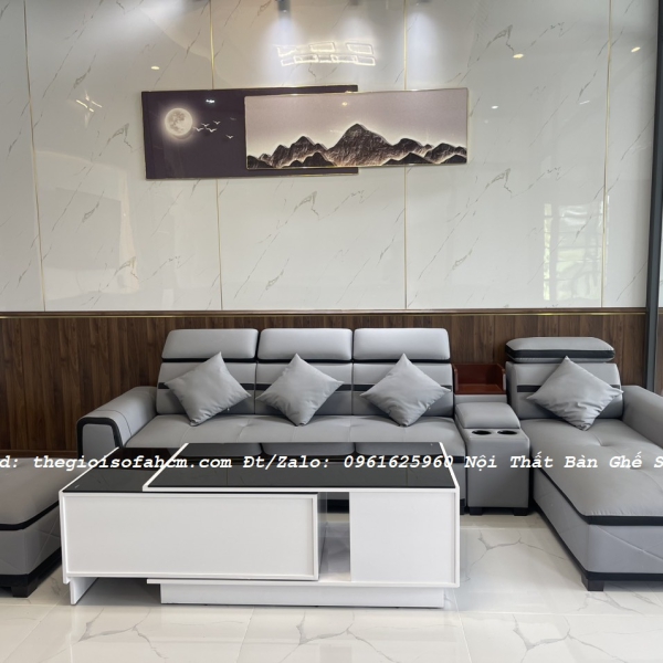 GHẾ SOFA GÓC L CAO CẤP DÀI 3M25 X 1M6​​​​​​​ 