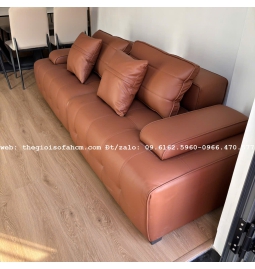 GHẾ SOFA BĂNG NẰM  2M2 ỌC DA CHỐNG BÚT BI CAO CẤP